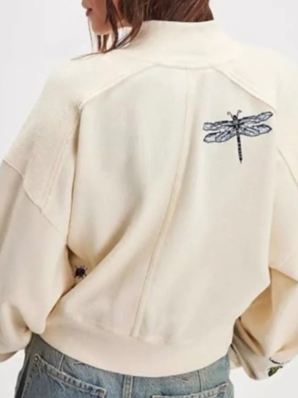 Free People Marjorie Cardigan Sweatshirt - Picture 3 of 11